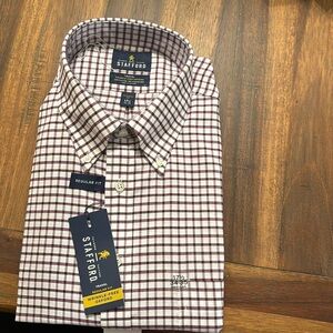 Brand new Stafford dress shirt 17 1/2